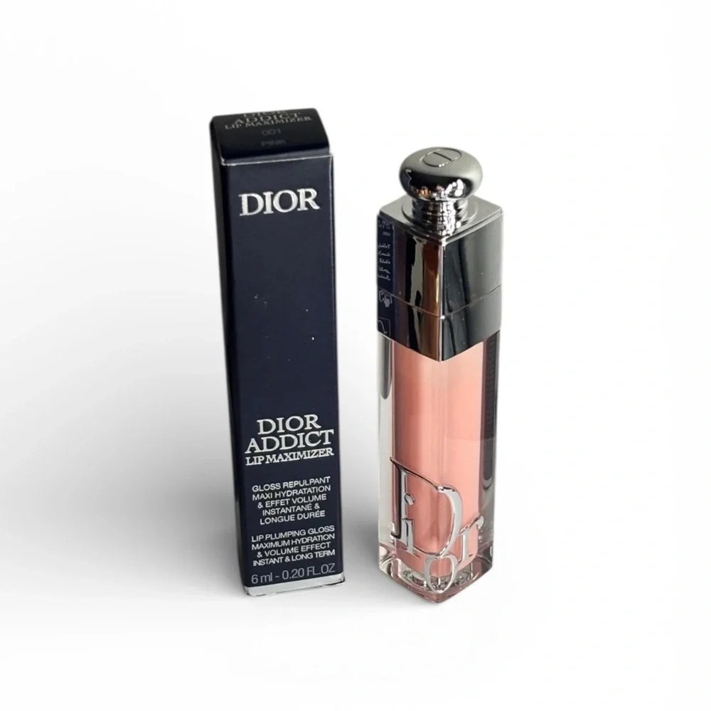 Dior Addict Lip Maximizer 001 Pink – 6 ml / 0.20 fl oz – New in Box